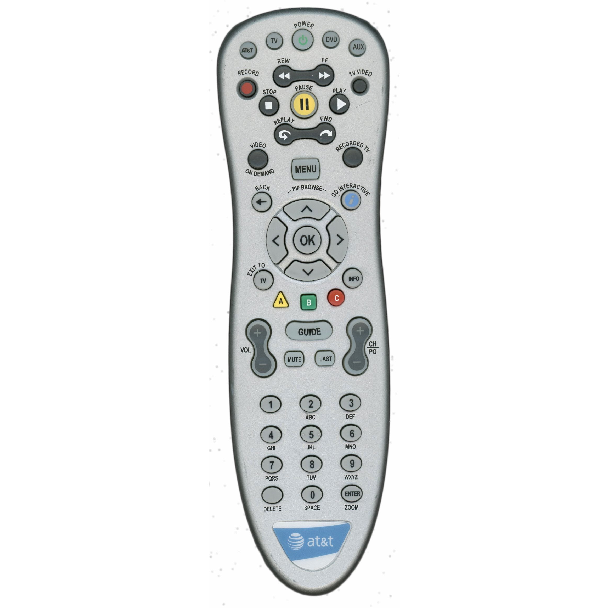 AT&T RC1534801/00 Satellite Remote Control