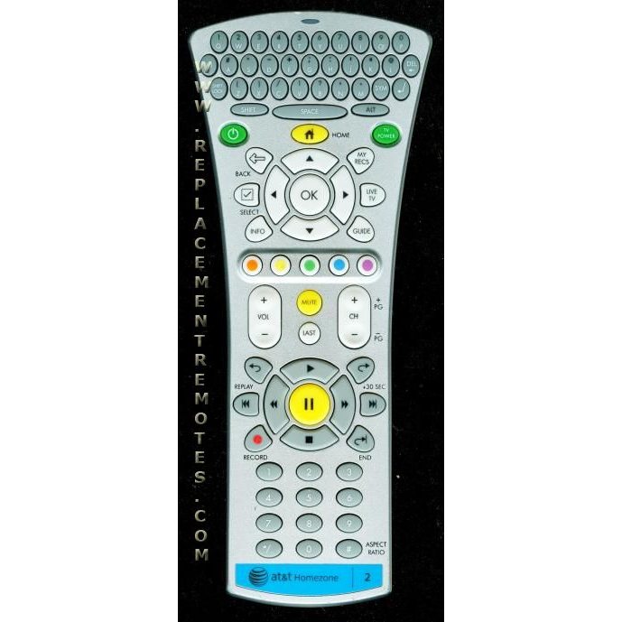 AT&T RC1738202/00RF Satellite Remote Control