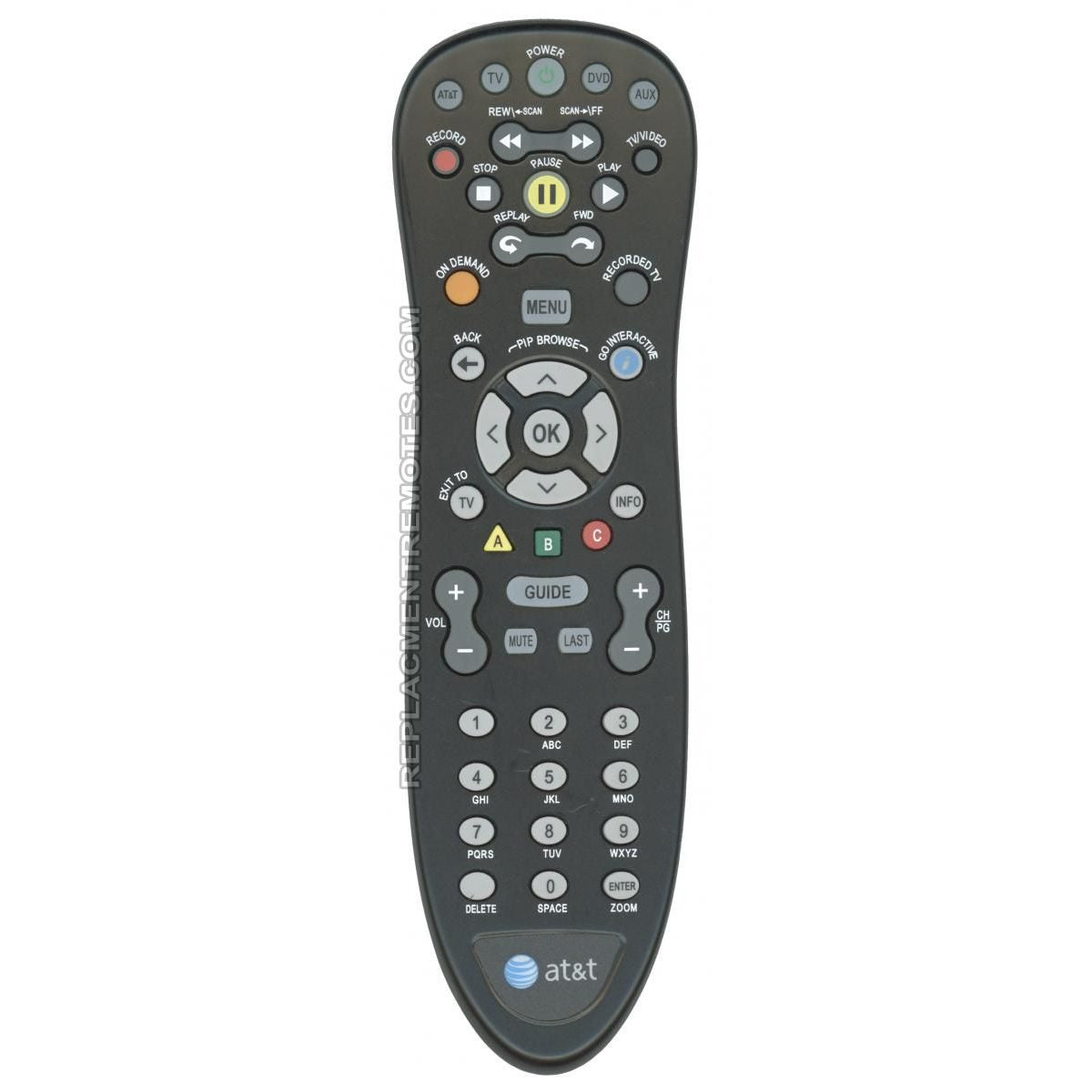 AT&T S10-S3 Uverse Cable Remote Control