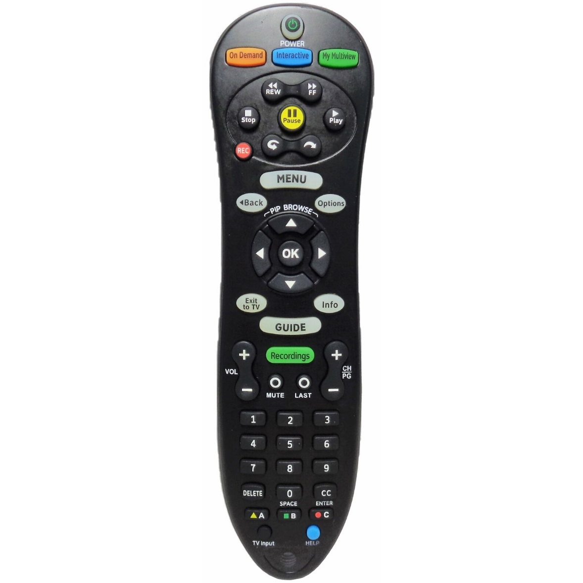 AT&T S20S1A U-verse Cable Remote Control