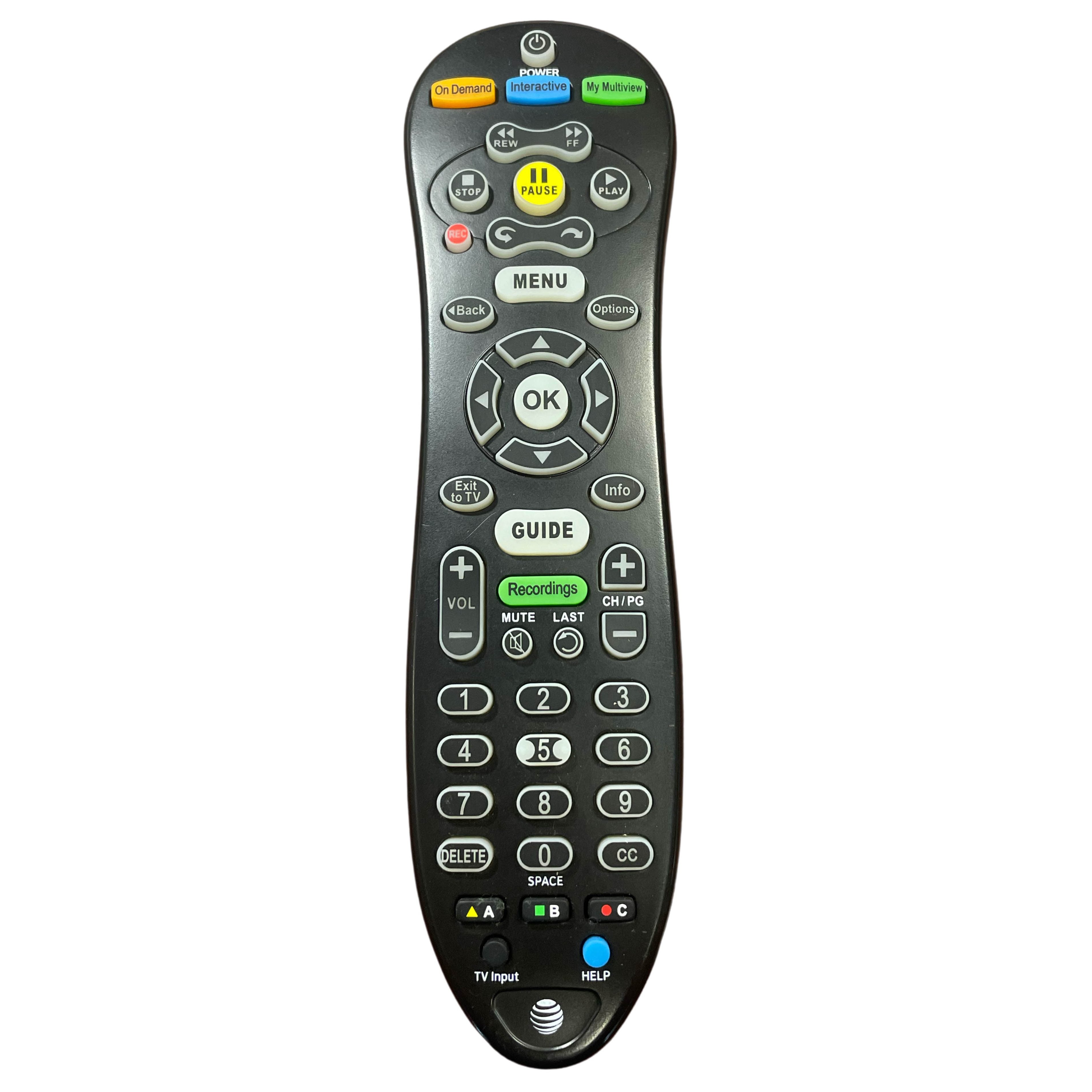 AT&T S30-S1A U-VERSE Cable Remote Control - S30S1A