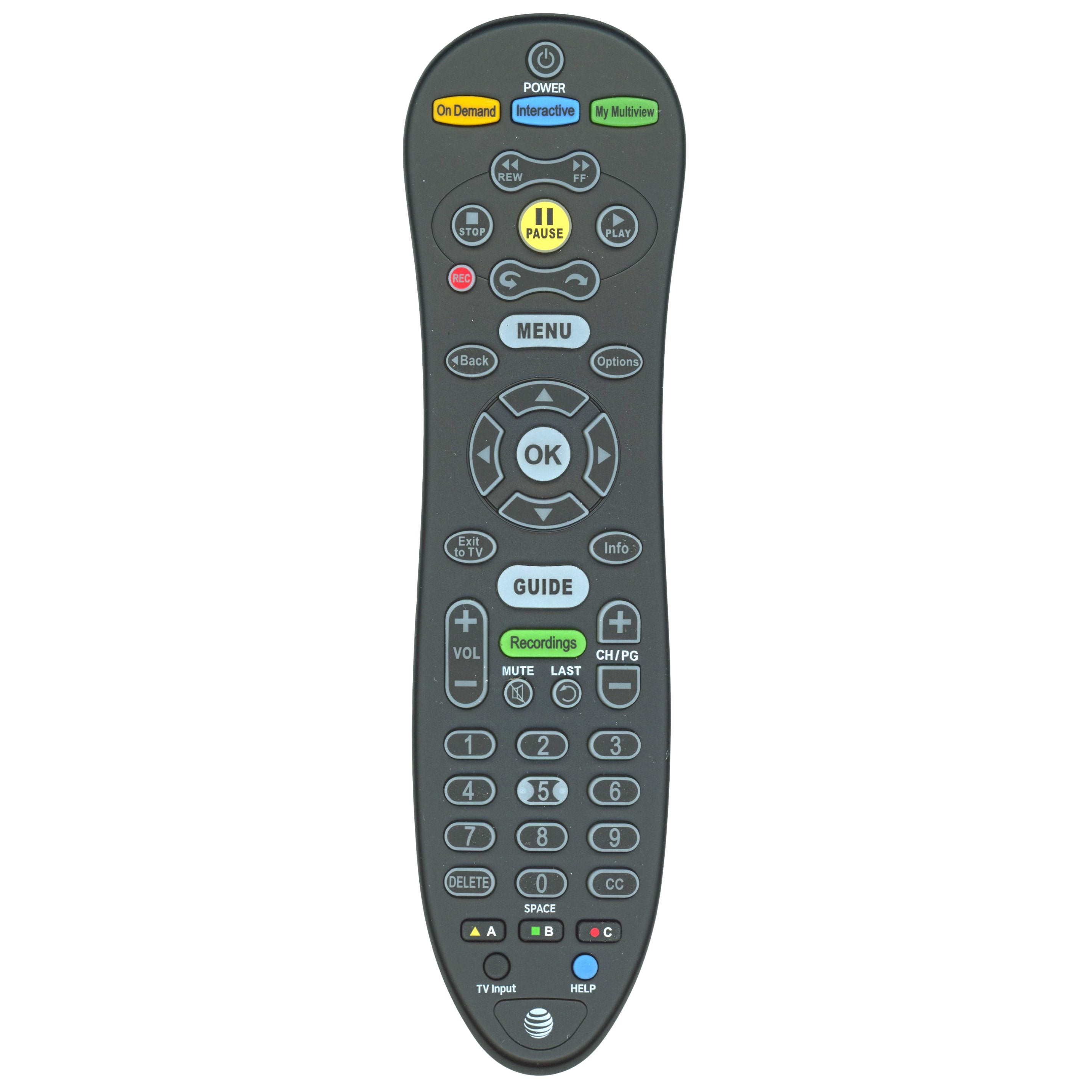 AT&T S30S1B U-VERSE Cable Remote Control - 5601BC0001R