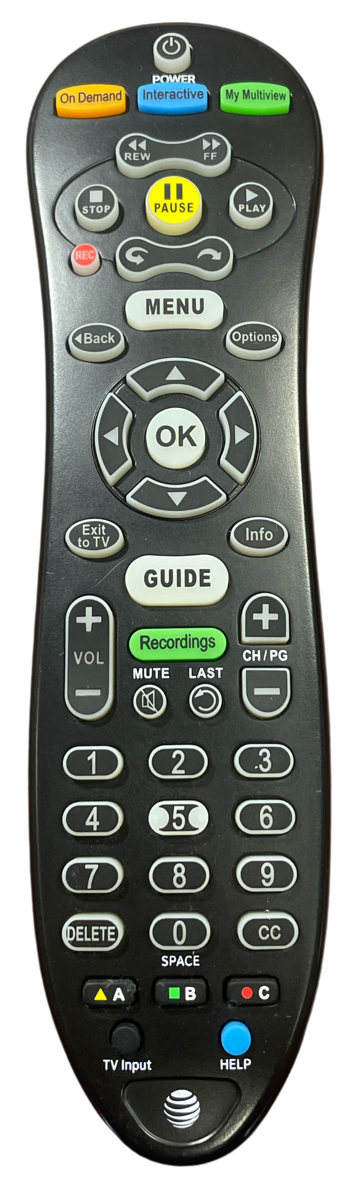 AT&T S30-S1A U-VERSE Cable Remote Control