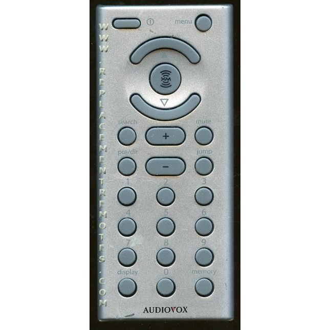 Audiovox 13640420 Audio Remote Control