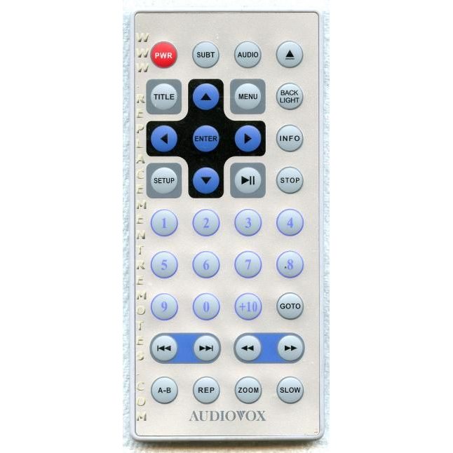 Audiovox RC42B DVD Remote Control