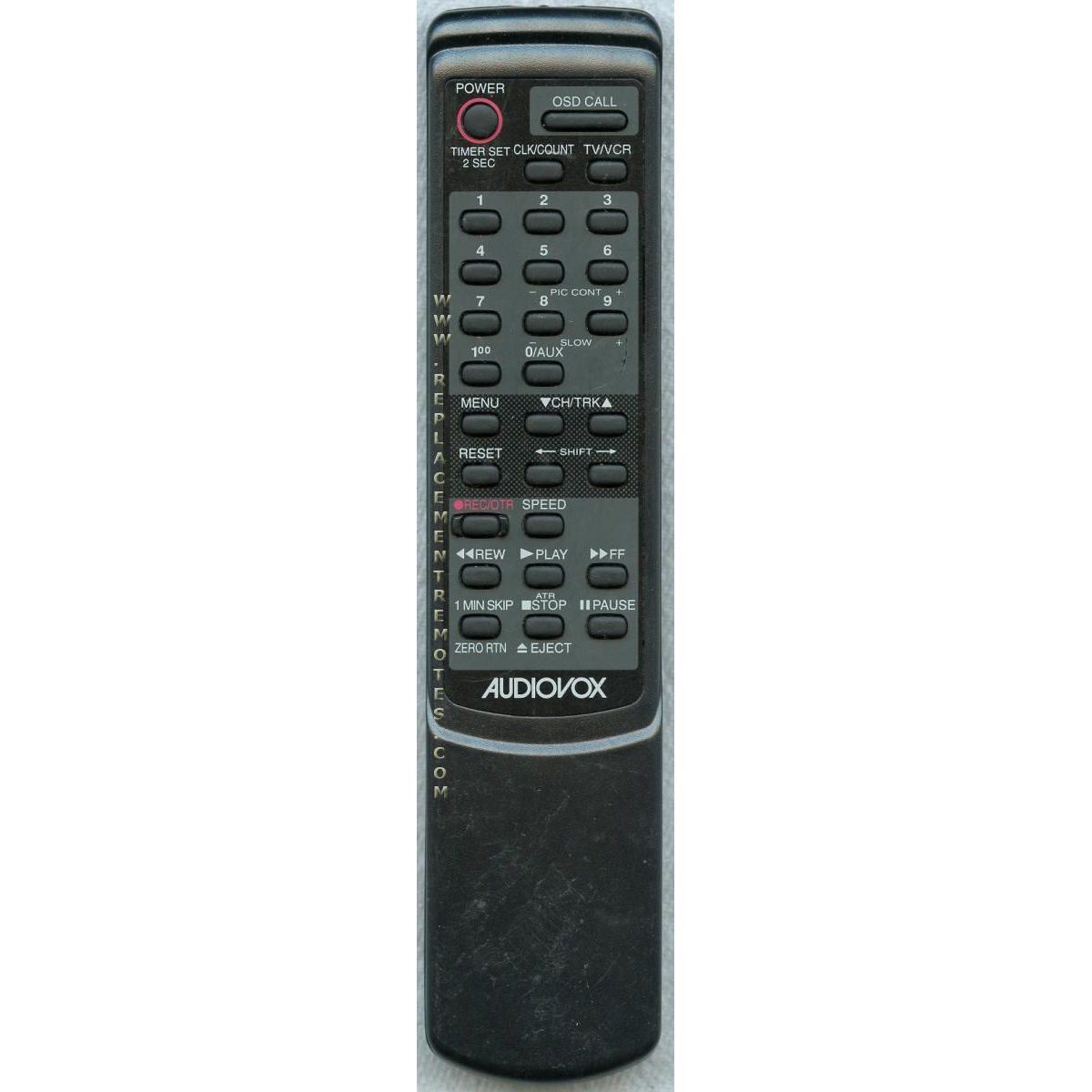 Audiovox RCNN144 VCR Remote Control