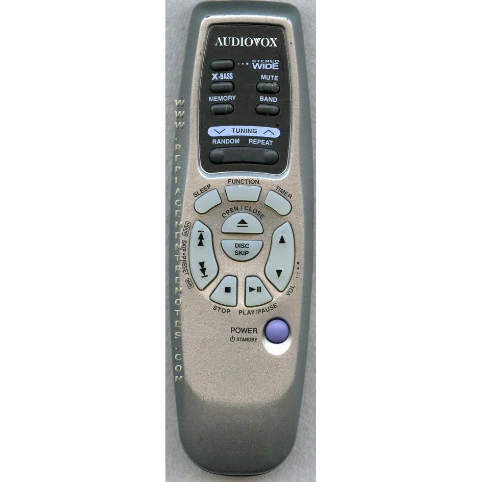 Audiovox RCNN220 Audio Remote Control