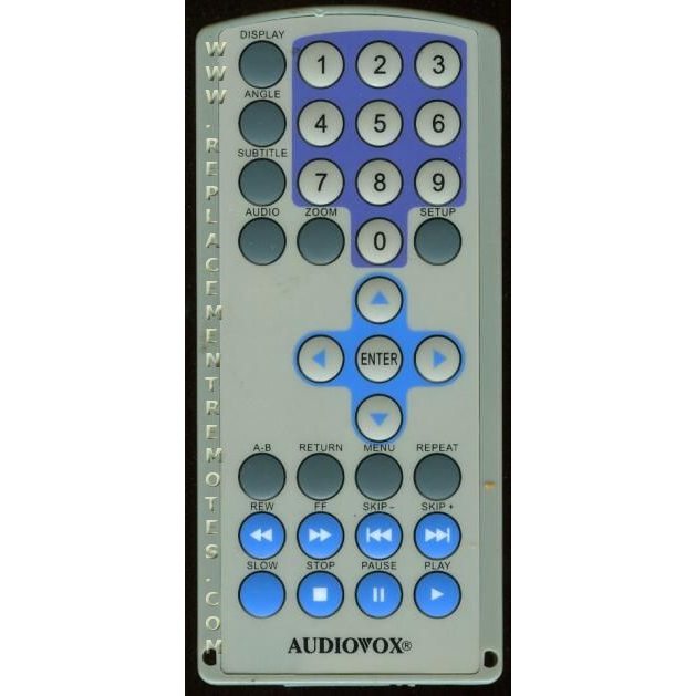 Audiovox RCNN224 DVD Remote Control