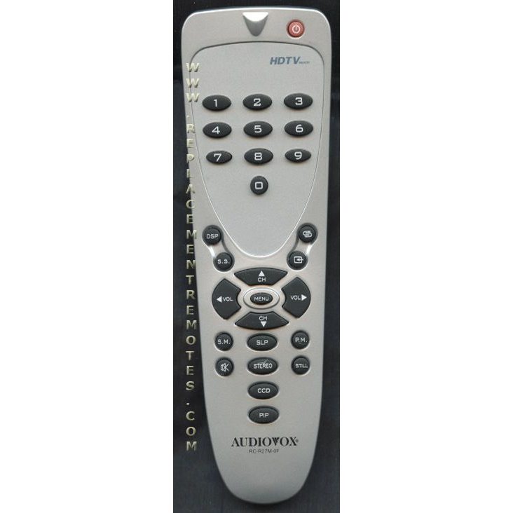 Audiovox RCR27M0F TV Remote Control