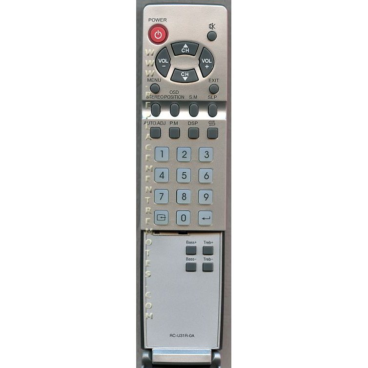 Audiovox RCU31R0A TV Remote Control