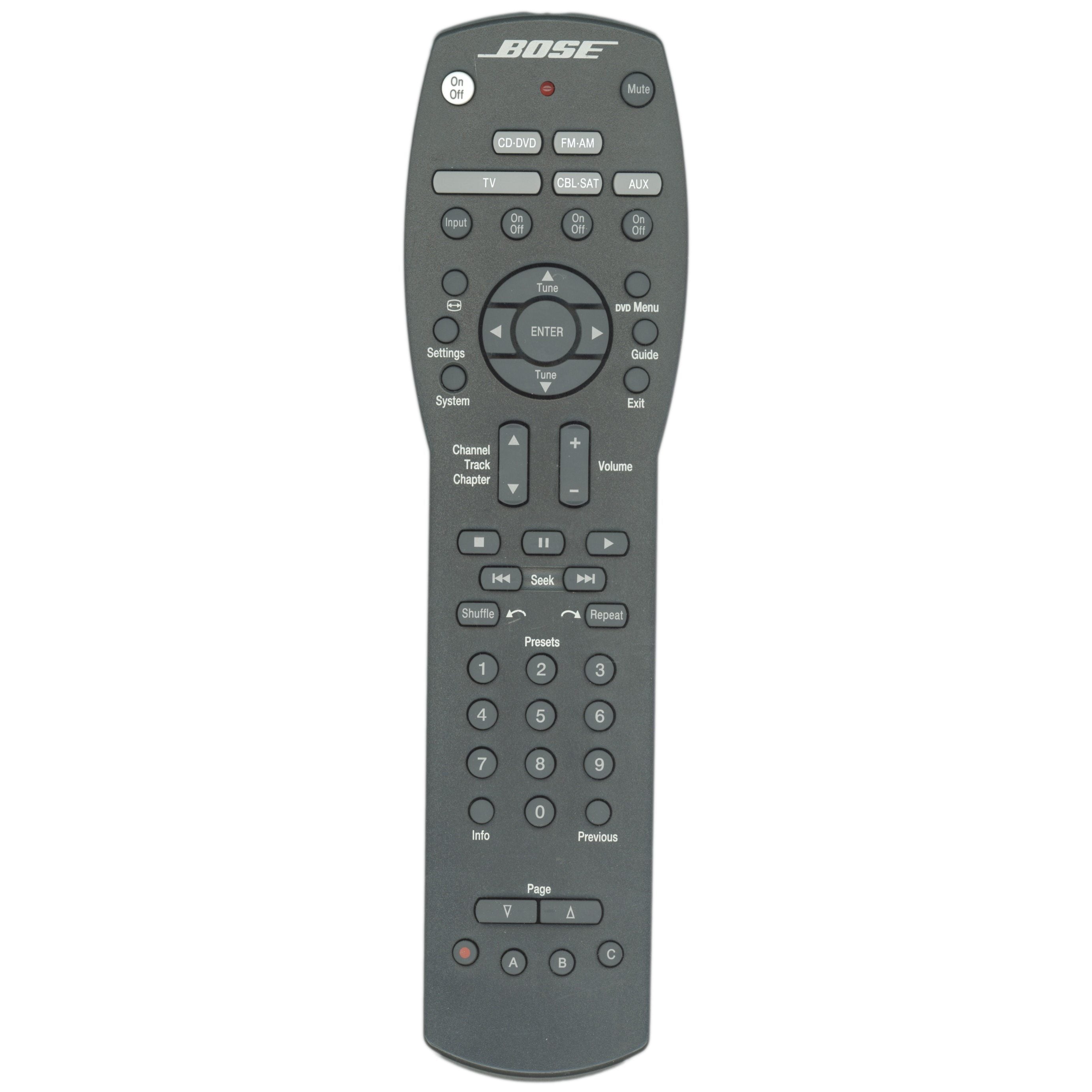 Bose 288579001 Audio Remote Control