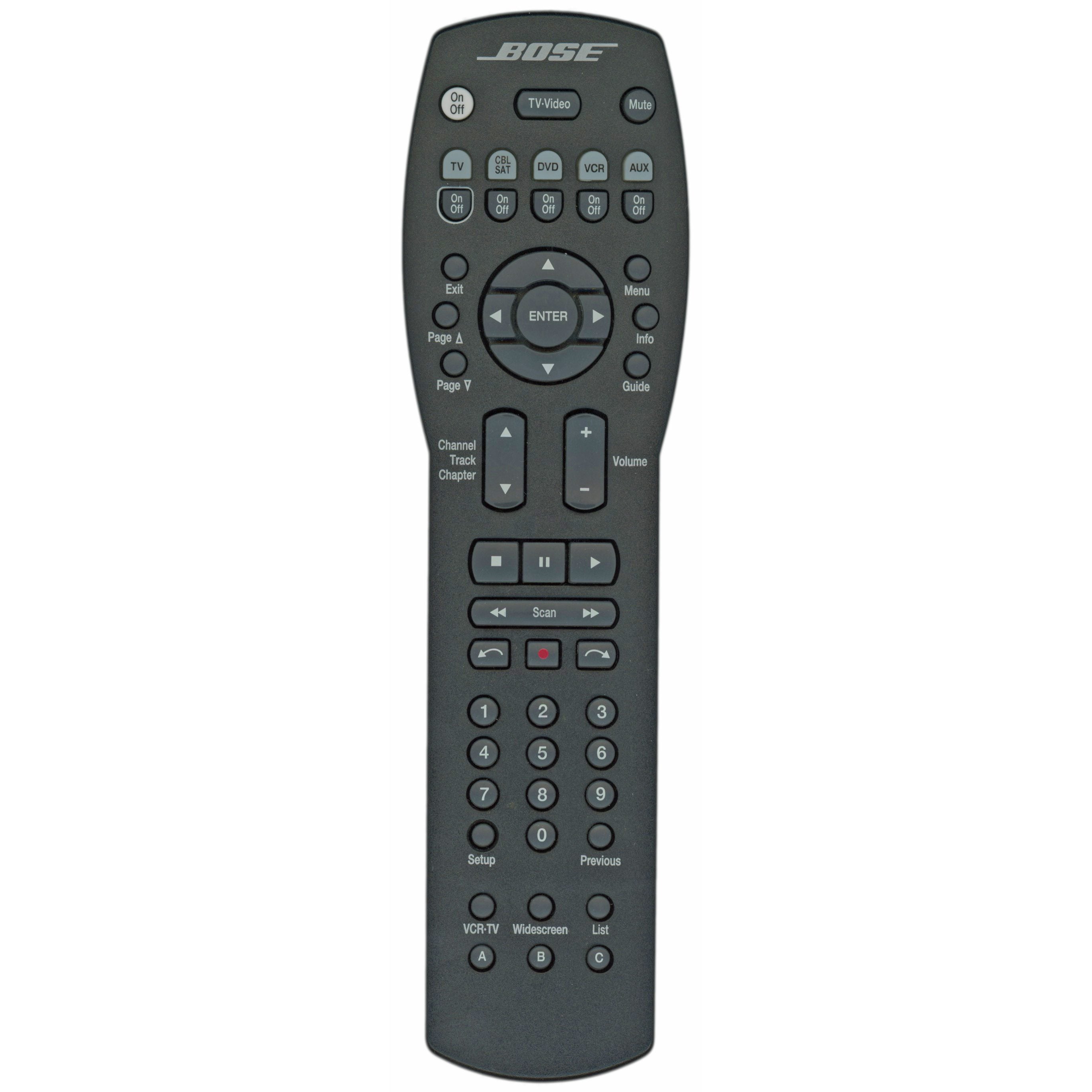 Bose CineMate GSSeriesIIremote Audio Remote Control