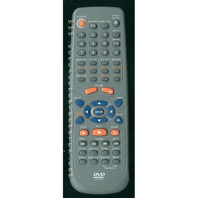 Broksonic 022478 TV/VCR Remote Control