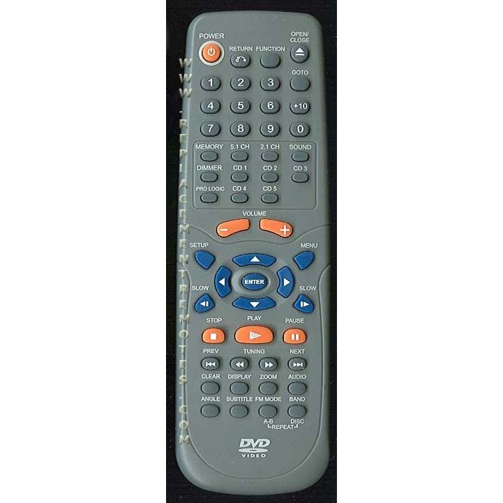 Broksonic 022759 TV/VCR Remote Control