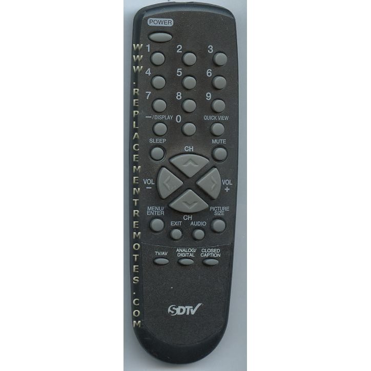 Broksonic 076E0NJ060 TV Remote Control