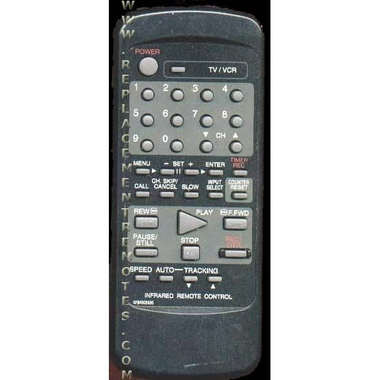 Broksonic 076R0CE020 TV/VCR Remote Control