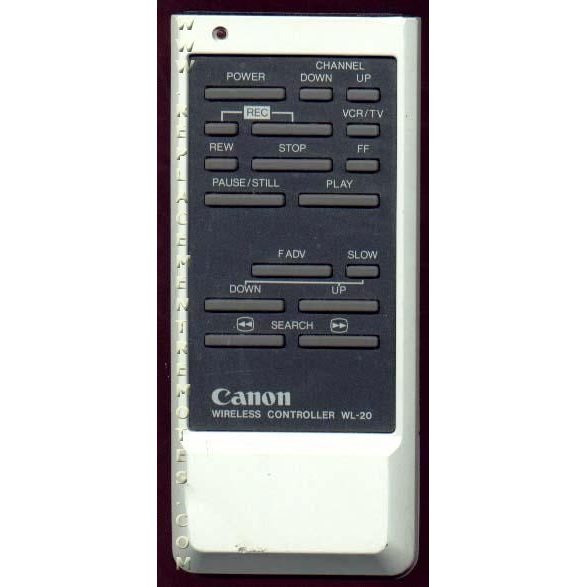 Canon WL20A Video Camera Remote Control