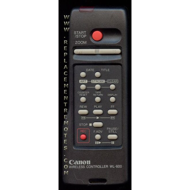 Canon WL600 Video Camera Remote Control