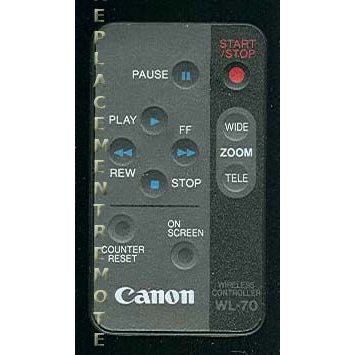 Canon WL70 Video Camera Remote Control