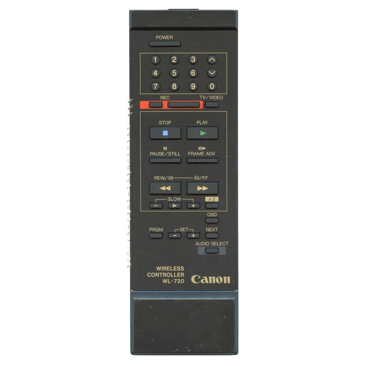 Canon WL720 VCR Remote Control