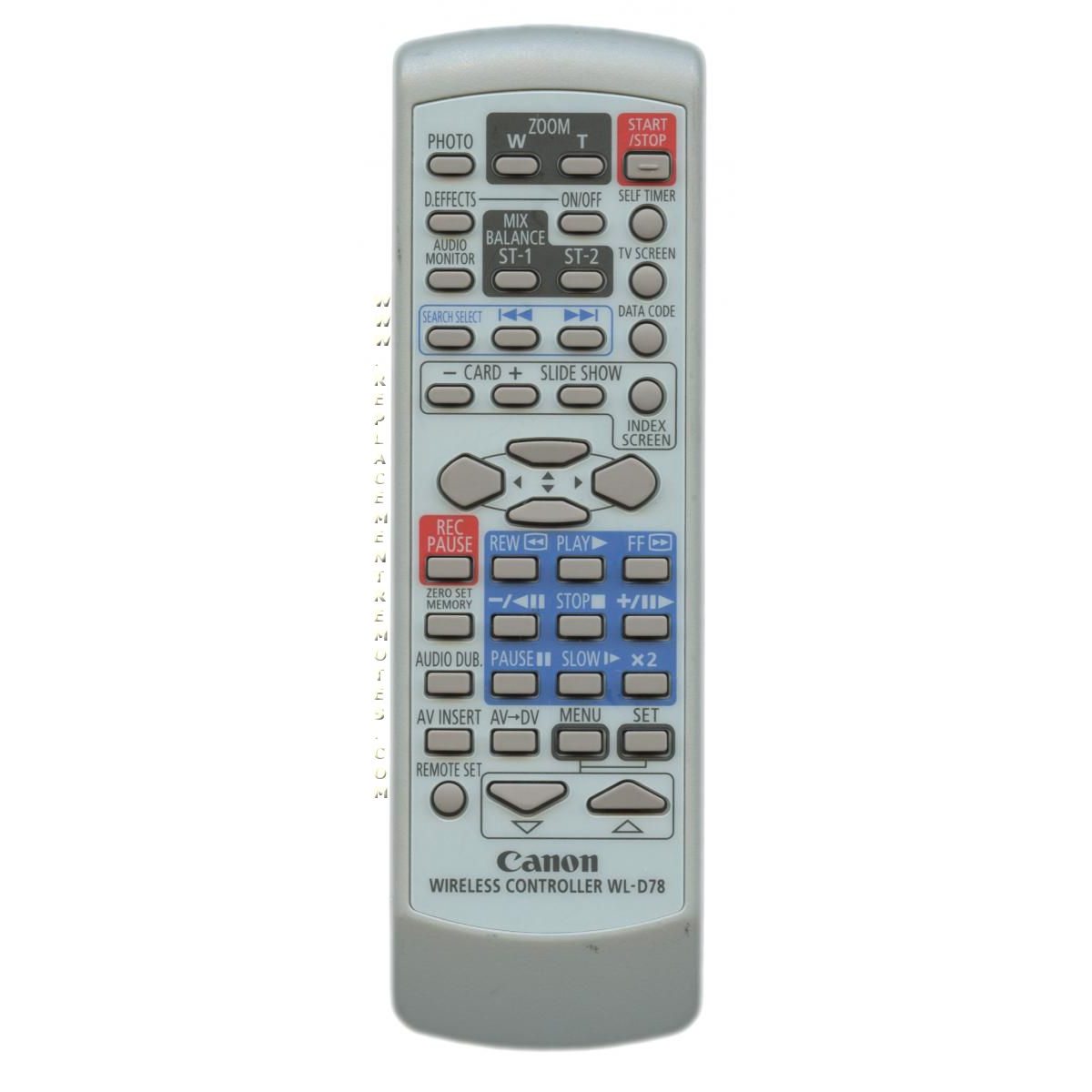 Canon WLD78 Video Camera Remote Control