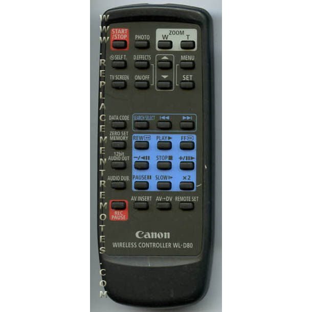 Canon WLD80 Video Camera Remote Control