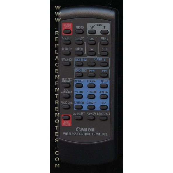 Canon WLD82 Video Camera Remote Control