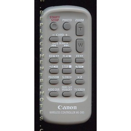 Canon WLD85 Video Camera Remote Control