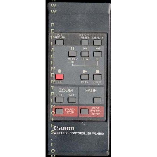 Canon WLE80 Video Camera Remote Control