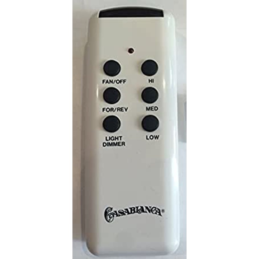 Casablanca CHQ8BT7053T Ceiling Fan Remote Control