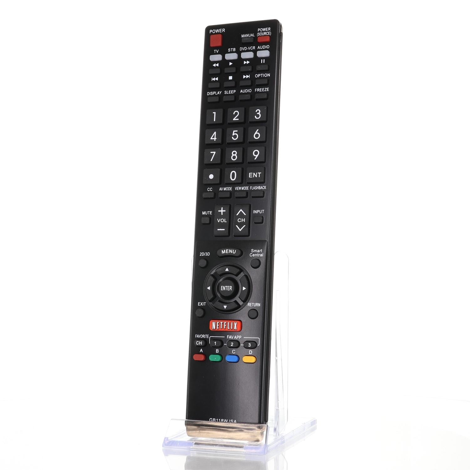 RRGB118WJSA Remote Control for Sharp® TVs