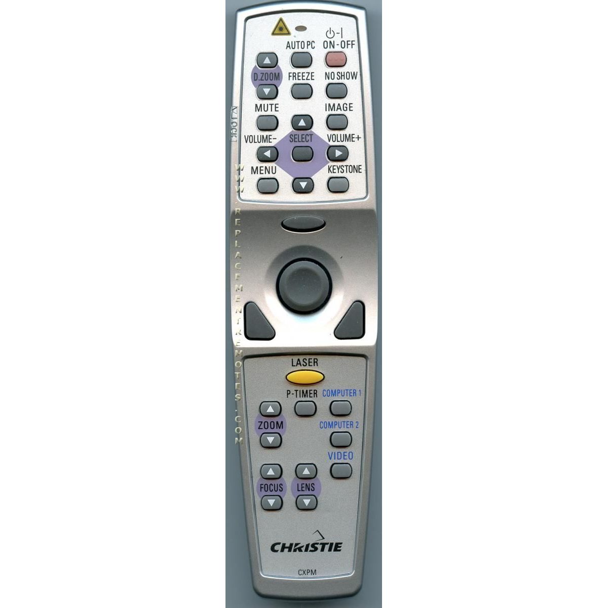 Christie CXPM CHRISTIE Projector Remote Control