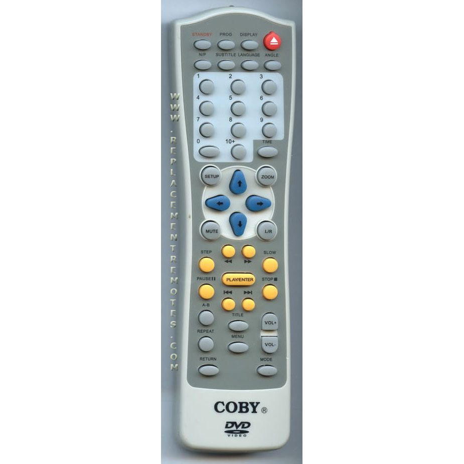 Coby COBY003 DVD Remote Control