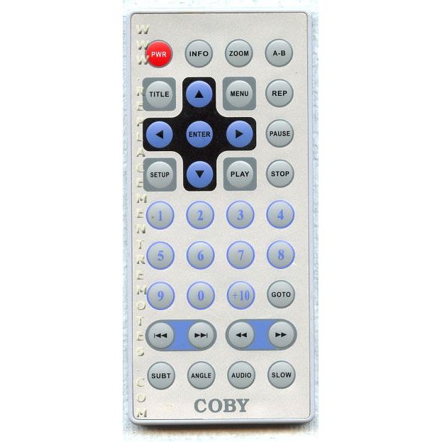 Coby RC42B DVD Remote Control