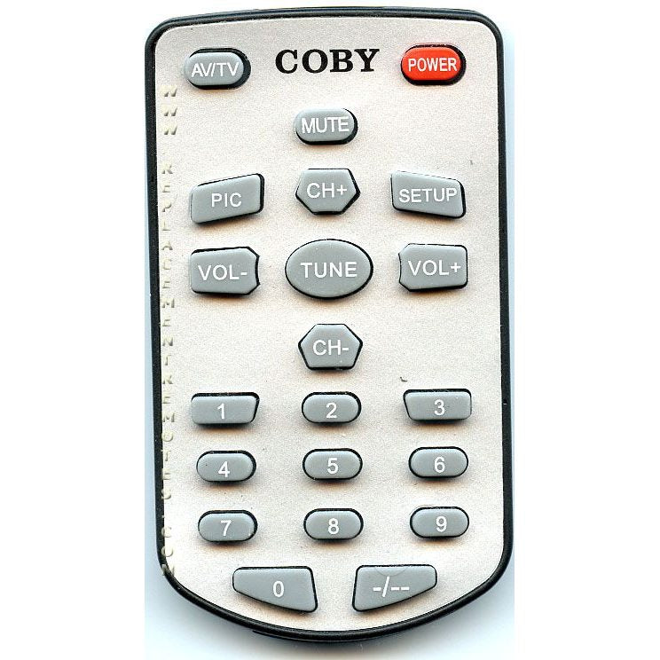 Coby RCNN171 TV Remote Control