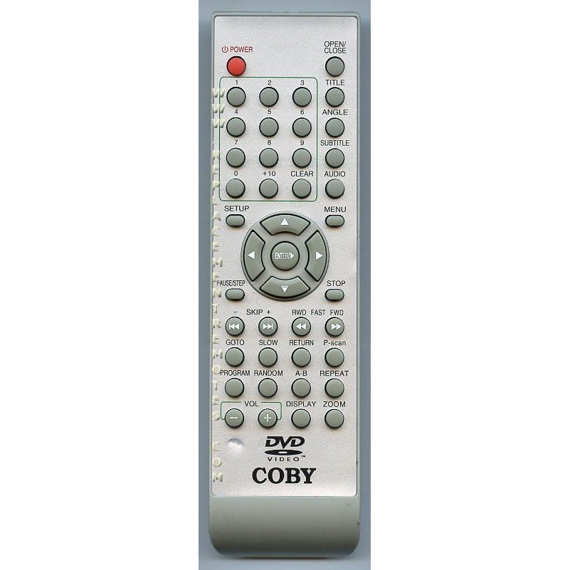 Coby RCNN40 DVD Remote Control