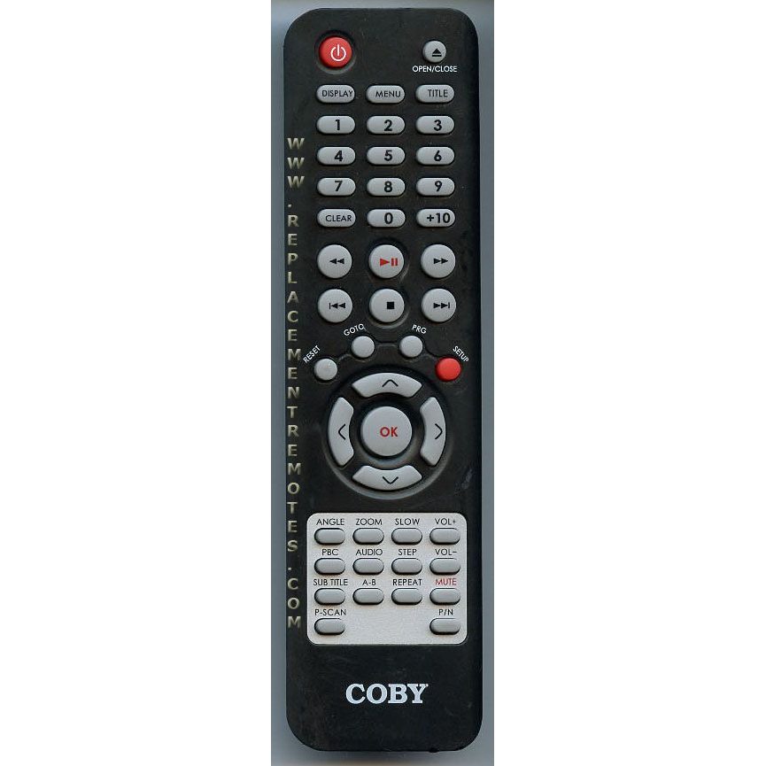 Coby RCNN41 DVD Remote Control