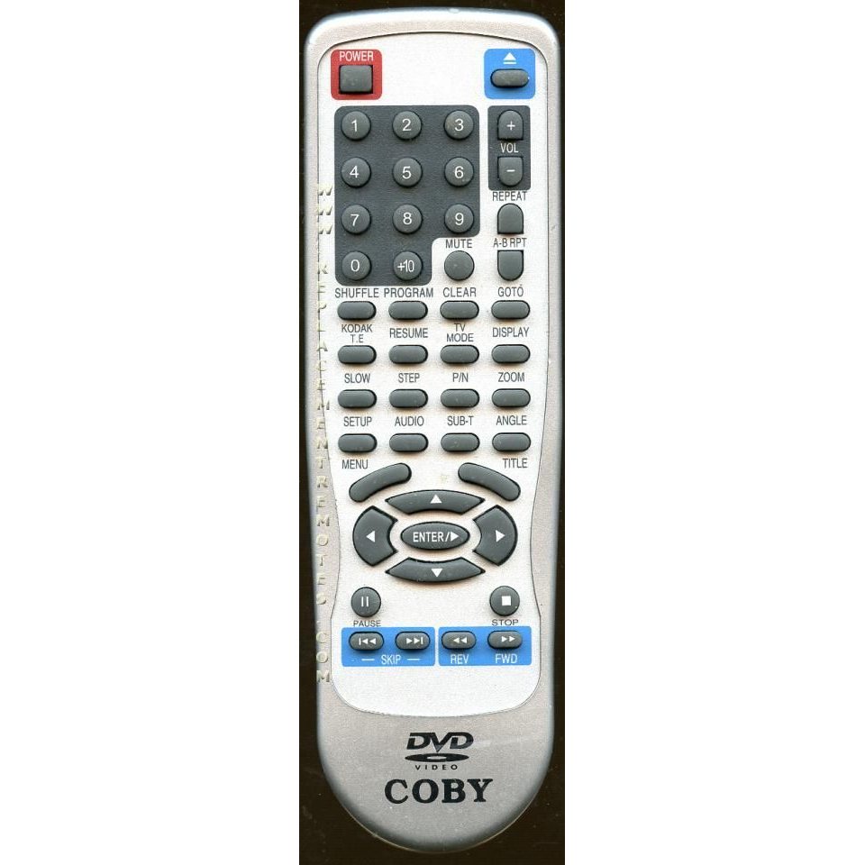 Coby RCNN95 DVD Remote Control