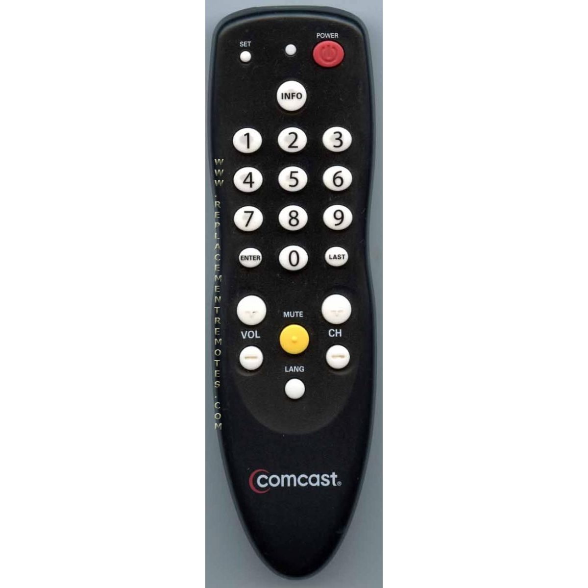 Comcast RC2392101/01B DTA Digital TV Tuner Converter Remote Control