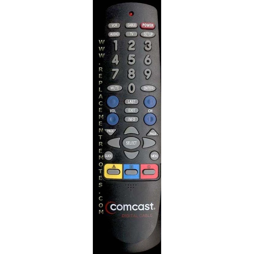 Comcast URC44XXXB04 Cable Remote Control