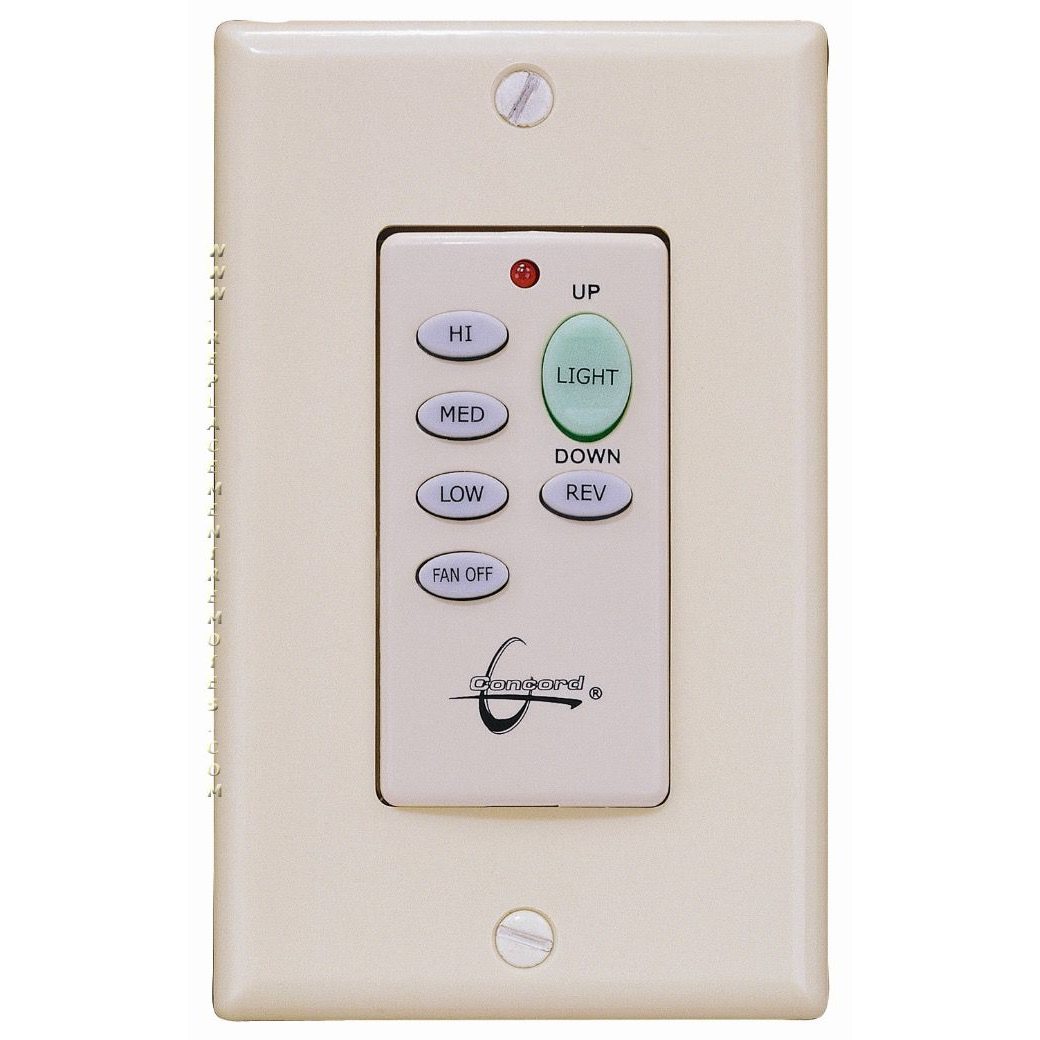 Concord Fans PD011 Wall Control Ceiling Fan Remote Control