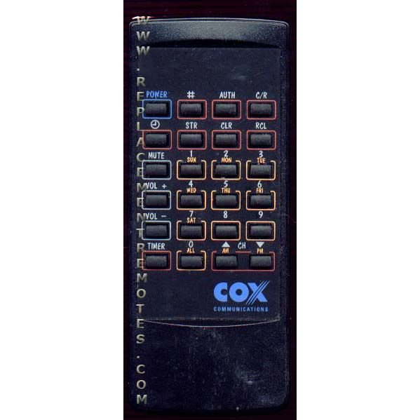 Cox 970325 Cable Remote Control