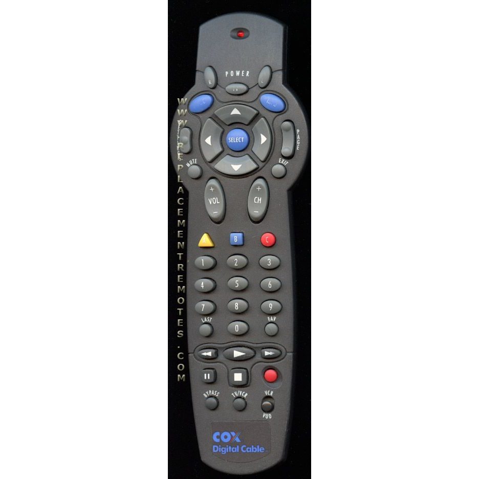 Cox E2050ER1 Cable Remote Control