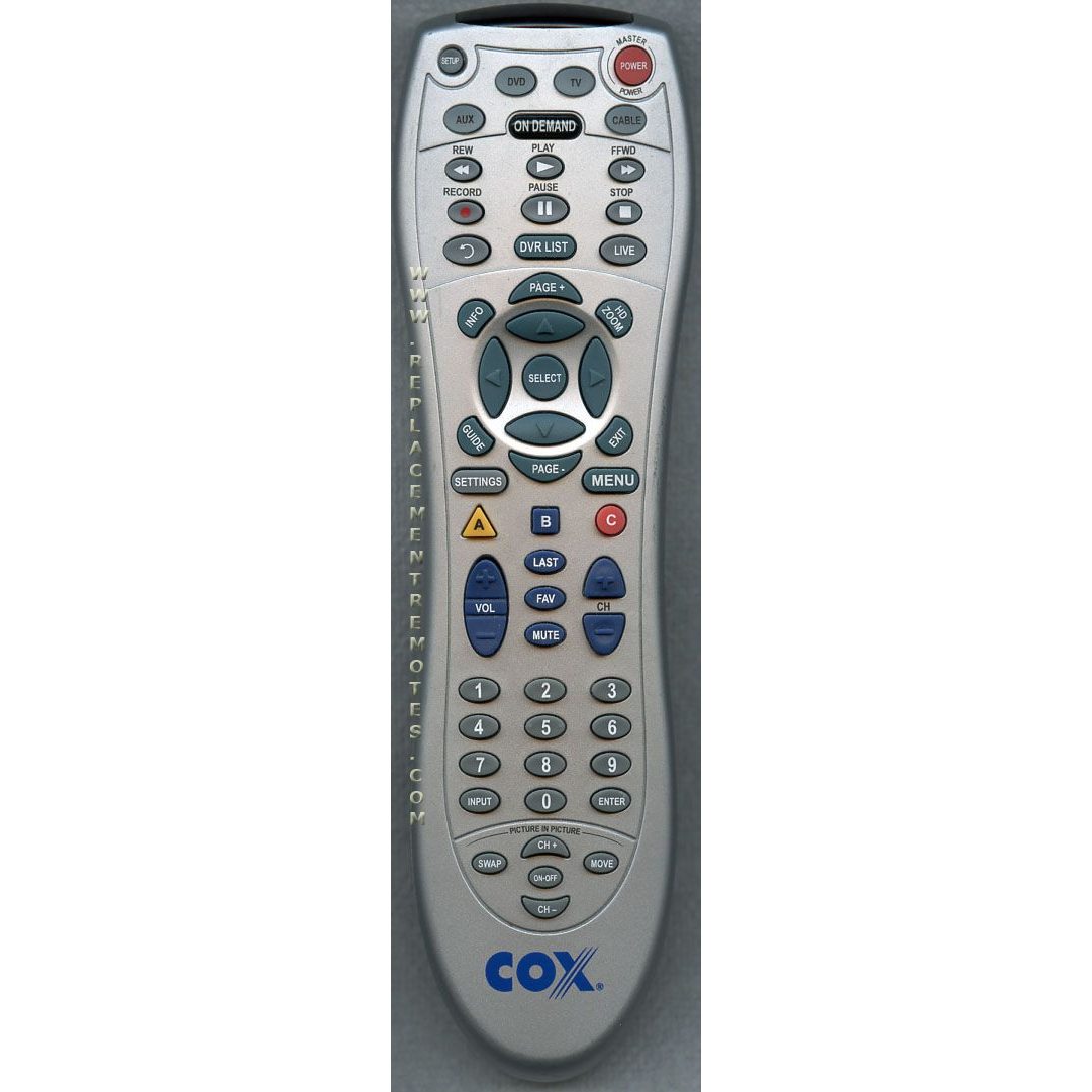 Cox RC1675603/03 Cable Remote Control