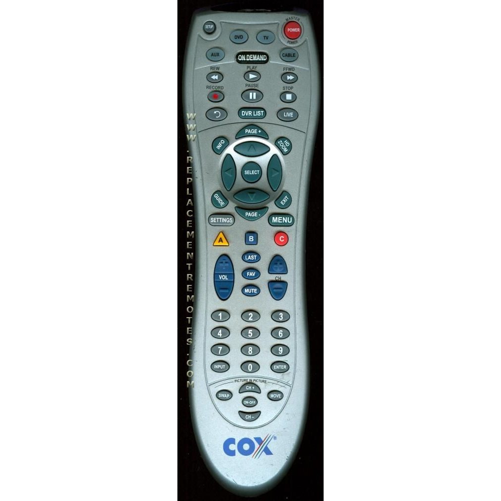 Cox RC1675604/35 Cable Remote Control