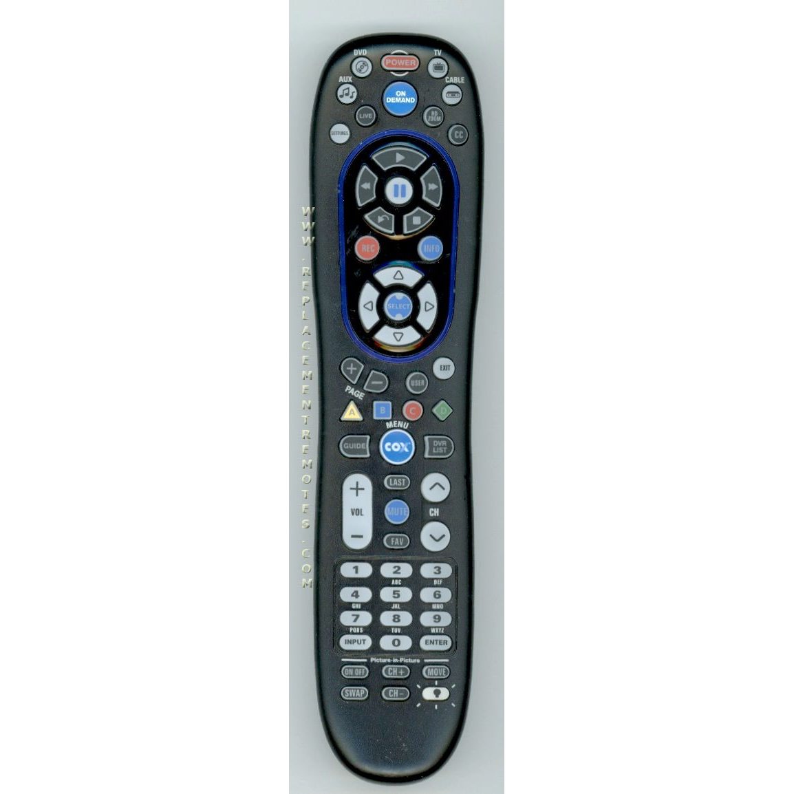 Cox URC8820CISCO Cable Remote Control