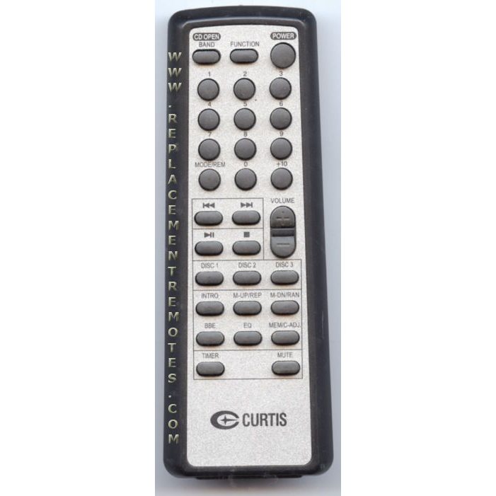 Curtis CUR006 CD Remote Control