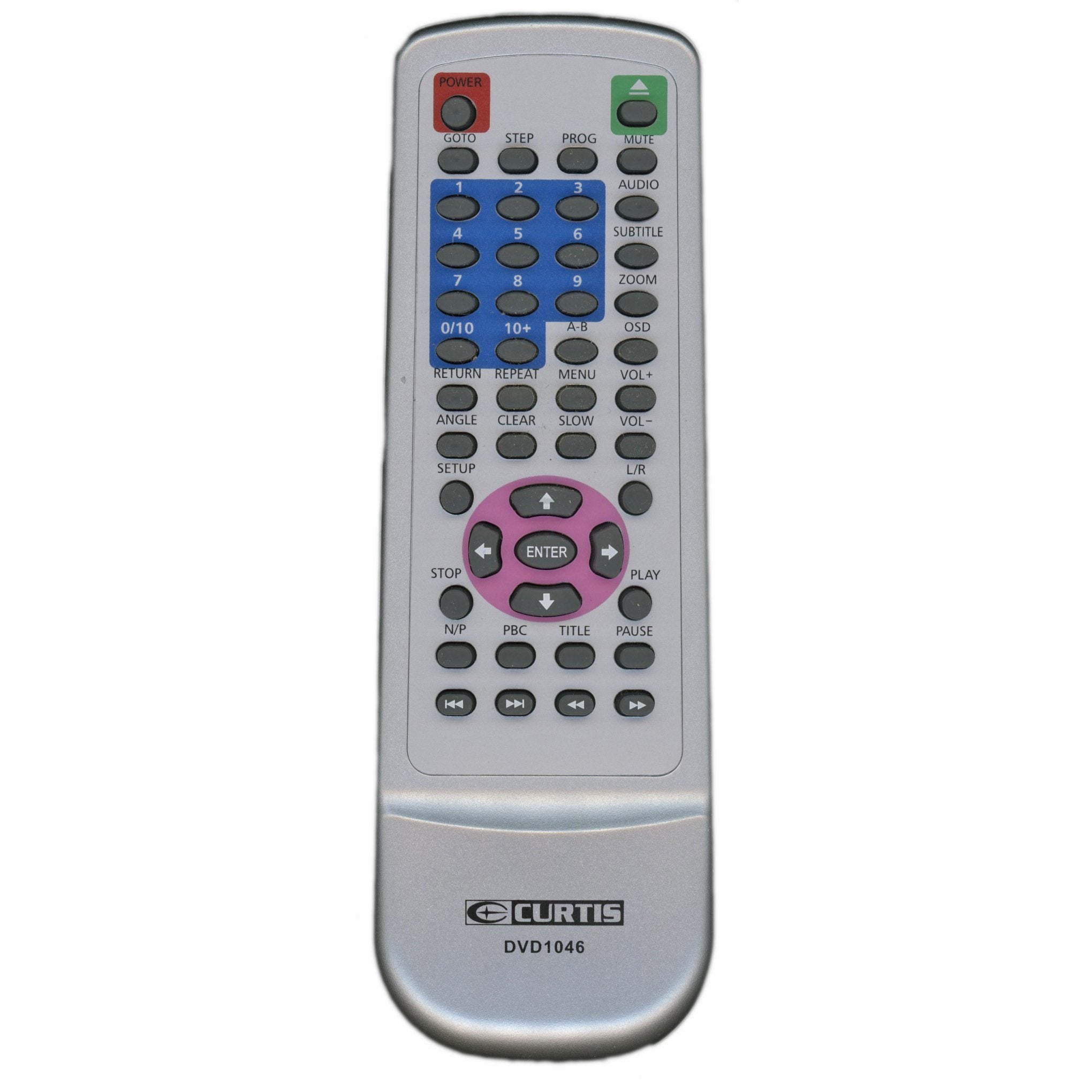 Curtis DVD1046REM DVD Remote Control