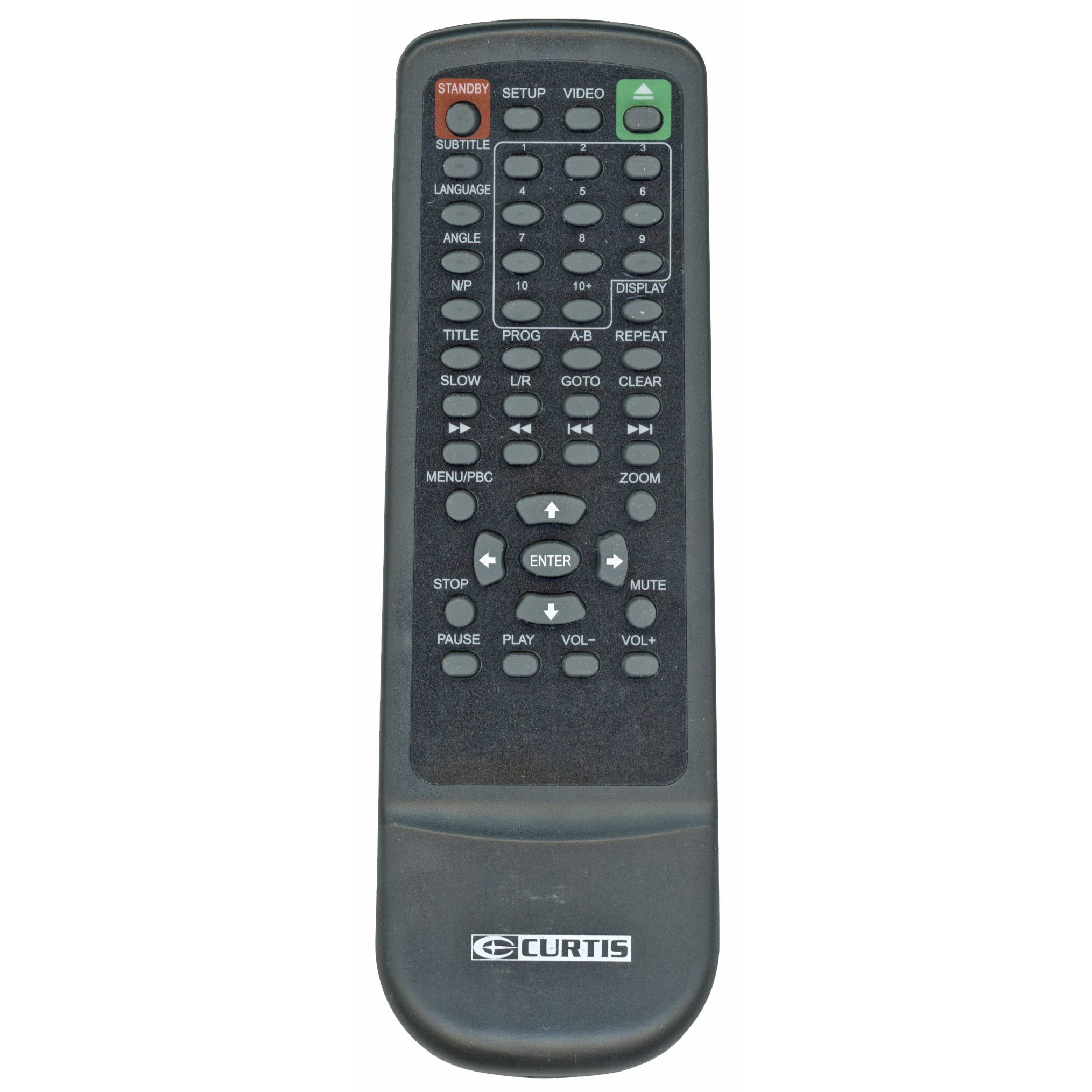 Curtis DVD1053BREM DVD Remote Control