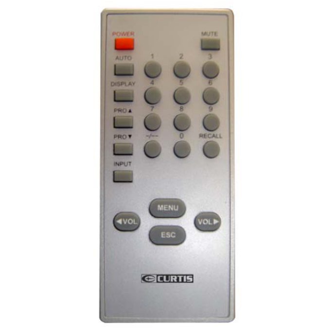 Curtis LCD1975REM TV Remote Control